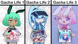 Gacha Life 1 VS Gacha Life 2 VS Gacha Life 3: 😳✋