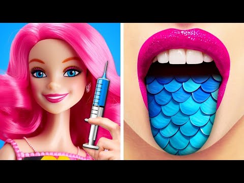 Rich Barbie and Broke Mermaid! Amazing Parenting Hacks and Gadgets by Gotcha! Viral