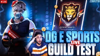 FREE FIRE LIVE GUILD TEST🎯ROOM GIVEAWAY🤯 | FF LIVE TEAM CODE GIVEAWAY || LIVE REACTION FF LIVE