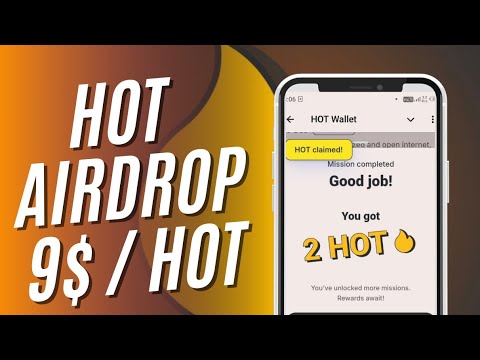 How To Mine Hot Wallet Crypto & Claim $HOT Tokens (2024) || Hot Wallet Mining Airdrop Complete!