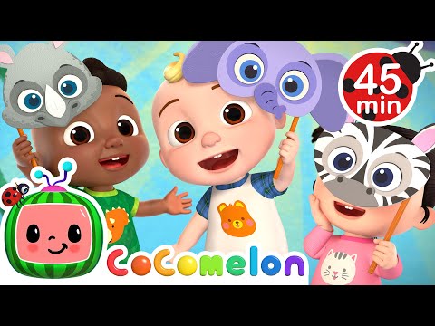 Peekaboo Song - Learn Animals! + MORE CoComelon Nursery Rhymes & Kids Songs