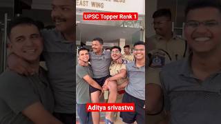 AIR 1 UPSC CSE Aditya Srivastva #motivation #upsctopper #adityasrivastava #upsc #upscmotivation