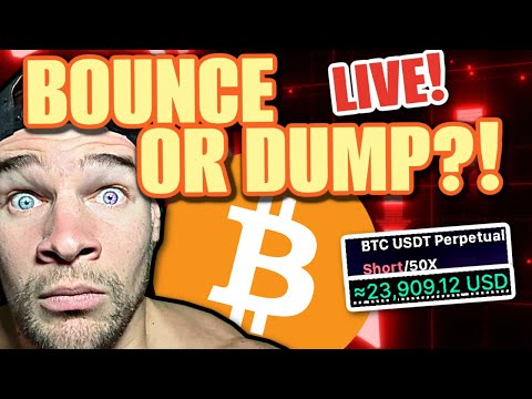 LIVE TRADING | BITCOIN REJECTING | 43k or 73k????