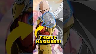 Can Saitama Lift Thor’s Hammer? #animeanxiety #onepunchman