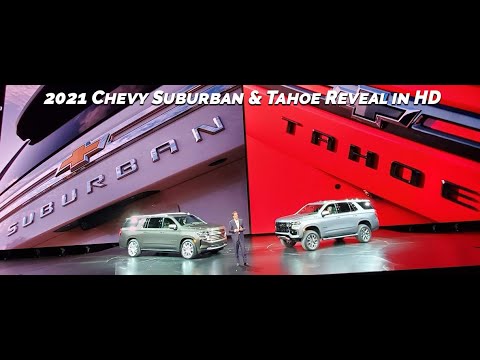 WOW! It's The 2021 Chevy Tahoe & Suburban Full Reveal In HD!