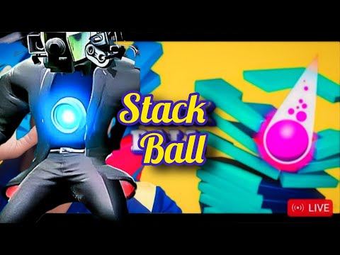 || Stack ball🏀 live gaming🎮🍁 || #shortslive || #livegaming ||