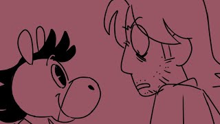 HEY, BOSS. - mouthwashing animatic, scene redraw