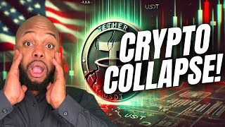 TETHER DEPEGGING...... CRYPTO COLLAPSE (MARKET MANIPULATION)