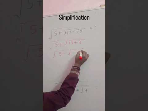 Simplification of square root | solve only in 5 second #mathstricks #quickmathtrick #simplification