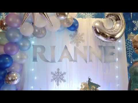 Frozen Party Setup!!!