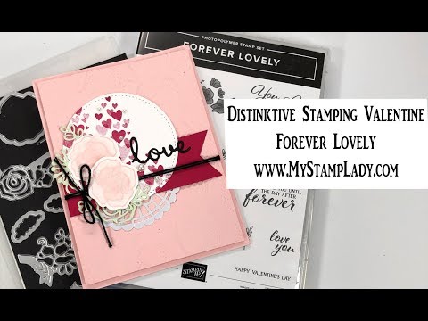 Forever Lovely Distinktive Image Wedding or Valentine's Day Card