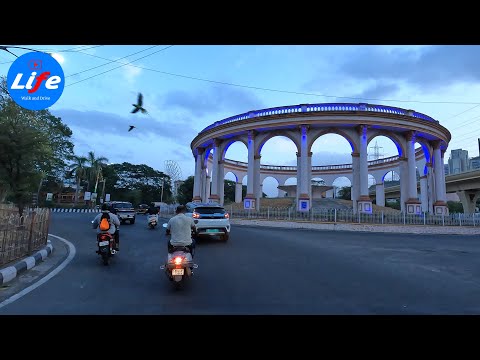 Node of Navi Mumbai - Kharghar 4K - Evening Drive