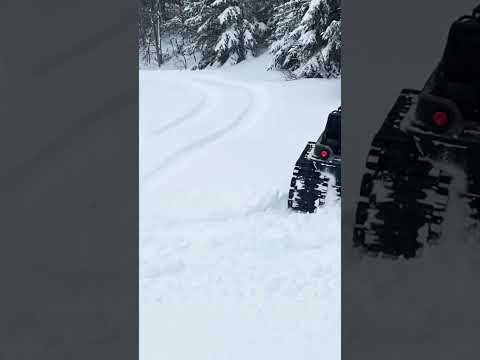 Argo 6x6 scout in deep snow