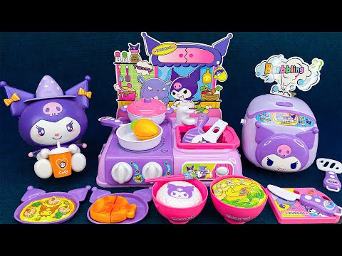 [77 minute video] KUROMI'S DREAM PURPLE KITCHEN TOY - ASMR Satisfying Toys Unboxing