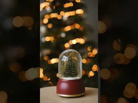 #snowychristmas #snowglobe #christmastree #snowychristmas Video by olia danilevich at Pexels