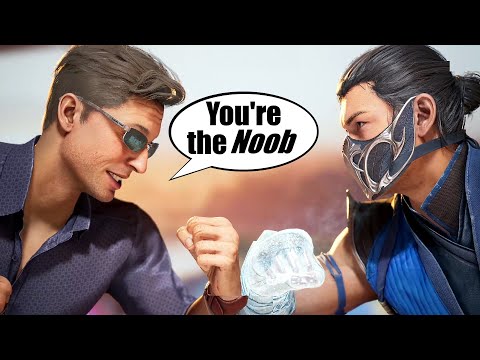 MK1 Johnny Cage Mocking other Fighters - Mortal Kombat 1 Intros