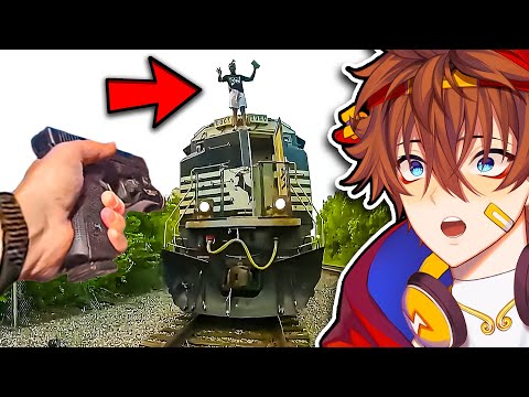 Why You Shouldn't HIJACK a Train! | Kenji Reacts