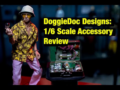 Fear and Loathing DX Figure Set by Kjun Artwork and DoggieDoc Designs [4K] [Johnny Depp]