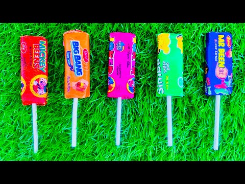 Some popular Candies in the World | New Milk Bottle | mini Cooking | Ice Cream Pop It | Asmr Coca