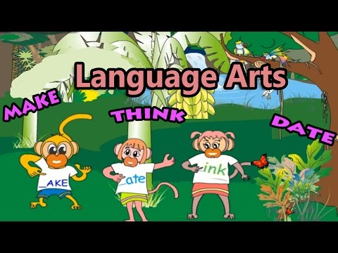 English Learning For Children, Language Arts, Preschool and Kindergarten Activities