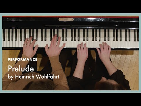 Prelude - Wohlfahrt (page 52, Literature for the Piano Book 1)