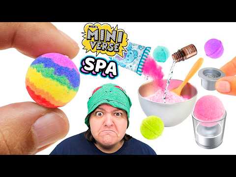 FINALLY! Testing Viral Miniature Spa Mystery Box Miniverse Spa