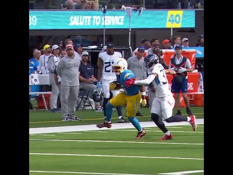 Josh Palmer catches for a 36-yard Gain vs. Tennessee Titans