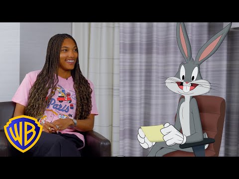 Tara Davis-Woodhall 🇺🇸 - Looney Tunes Presents: Sports Talk with Bugs Bunny | @wbkids