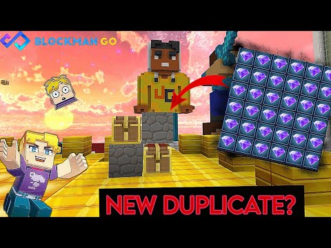 New Blockman Go Skyblock Duplicate Glitch || 100% Working 💯 || #blockmango #skyblockduplicate