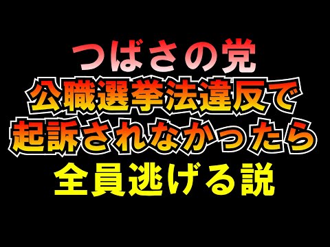 公職選挙法違反で起訴されない気がするLIVE つばさの党 黒川あつひこ 黒川敦彦 根本良輔 杉田勇人