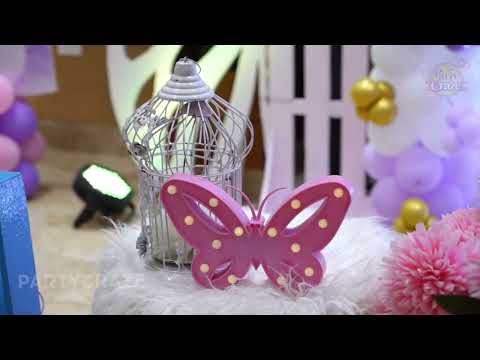 Butterfly Theme Birthday Decor | Baby Girl Birthday Themes #birthday