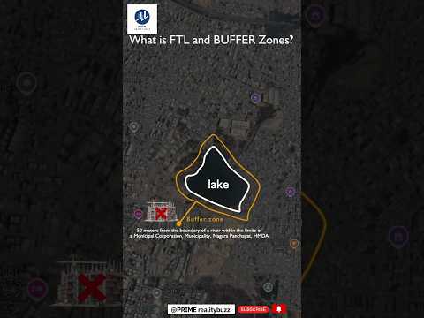 FTL & #bufferzone explained video demonstration #lakes #hydra #hyderabad #realestate #construction