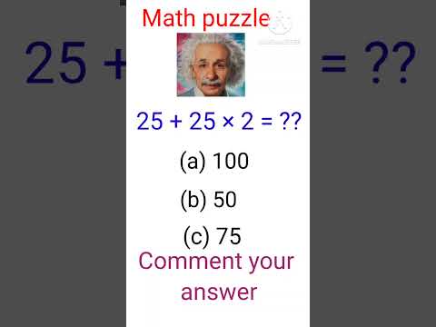 Math puzzle || #math #quizgame #quiz #mathematics #gkquestion