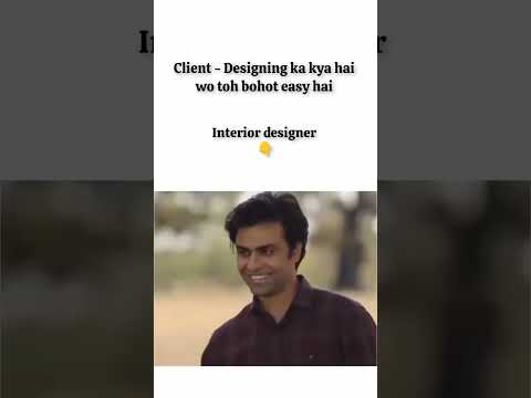 What clients thinks about interior designing #interior #comedy