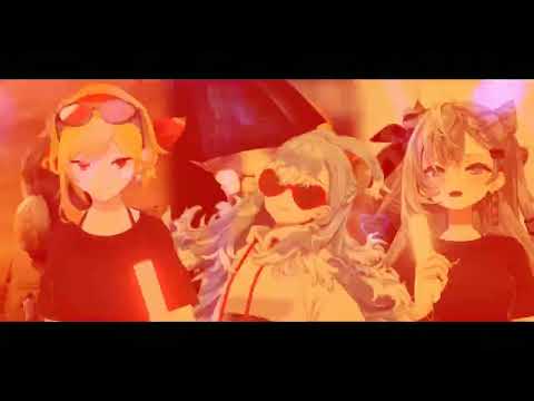 [Hololive ID Meme] Holoh3roes caramel densen party [epilepsy warning]