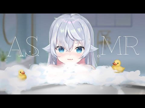 【ASMR】一年振りに‥‥‥。お風呂、入ってく？/shampoo,massage