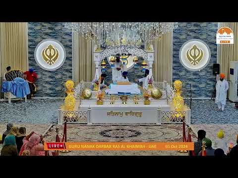 Gurbani Sangeet Live | Guru Nanak Darbar Ras Al Khaimah | 05-10-2024