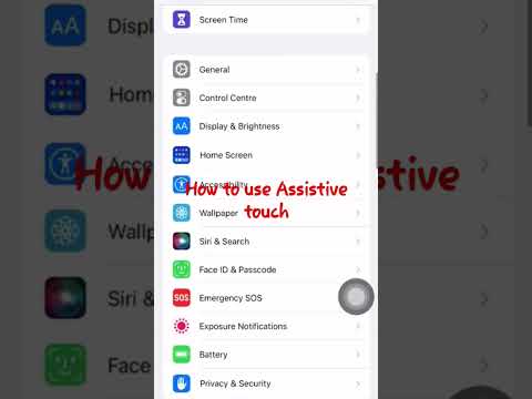 how to use assistive touch on your iphone or ipad|active assistive touch|use assistive touch