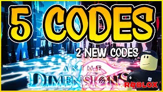 ✅2 NEW CODES✅ 5 WORKING CODES for ⚠️ ANIME DIMENSIONS ⚠️  Update Extreme ⚠️ Roblox 2024