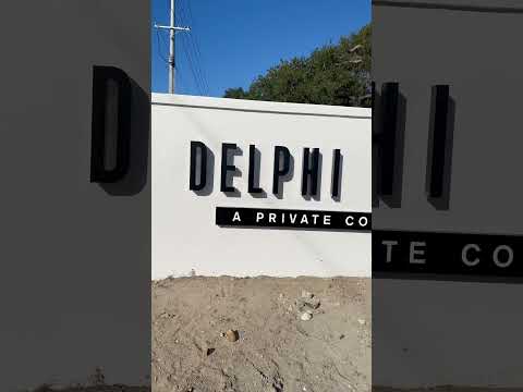 Delphi Hills new sign!