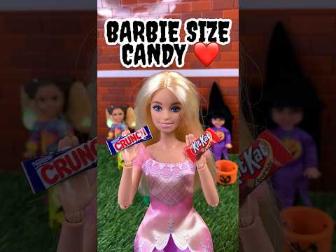 Barbie Doll DIY Halloween Candy #shorts