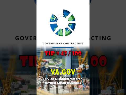 Veteran Owned Small Business | Win Government Contracts ✅️ #smallbusiness #governmentcontracts #sba