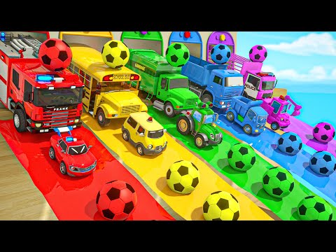 Jumping Soccer Balls Kids Songs - Finger Family Song - Baby Nursery Rhymes & Kids Songs