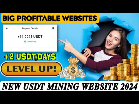 Best new #Usdt #mining website / New usdt mining website 2024 🎉  Best Usdt mining platform 🎊💯