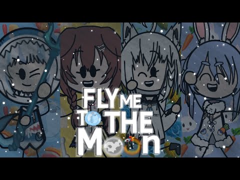 Hololive Animation Fly Me To The Moon