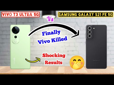 Vivo T3 Ultra 5G vs Samsung Galaxy S21 FE 5G Full Comparison in Hindi #vivot3ultra5gvsgalaxys21fe5g