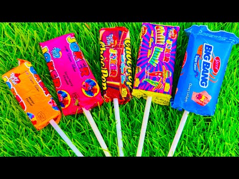 Some popular Candies in the World | New Milk Bottle | mini Cooking | Ice Cream Pop It | Asmr Coca