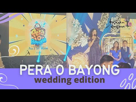 Wedding Game Ideas: PERA O BAYONG | The Energetic Host