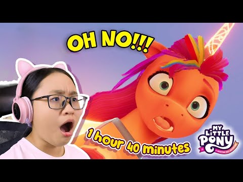 I Played My Little Pony  A Maretime Bay Adventure for 1 Hour 40 Minutes!  (SUPERCUT)