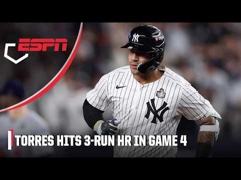 Gleyber Torres’ HR blows World Series Game 4 wide open for Yankees | ESPN MLB